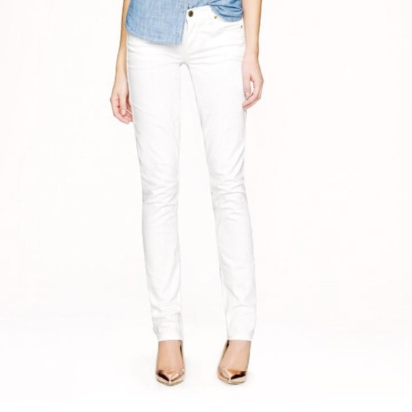 J. Crew Pants & Jumpsuits J Crew Matchstick White Jeans Poshmark